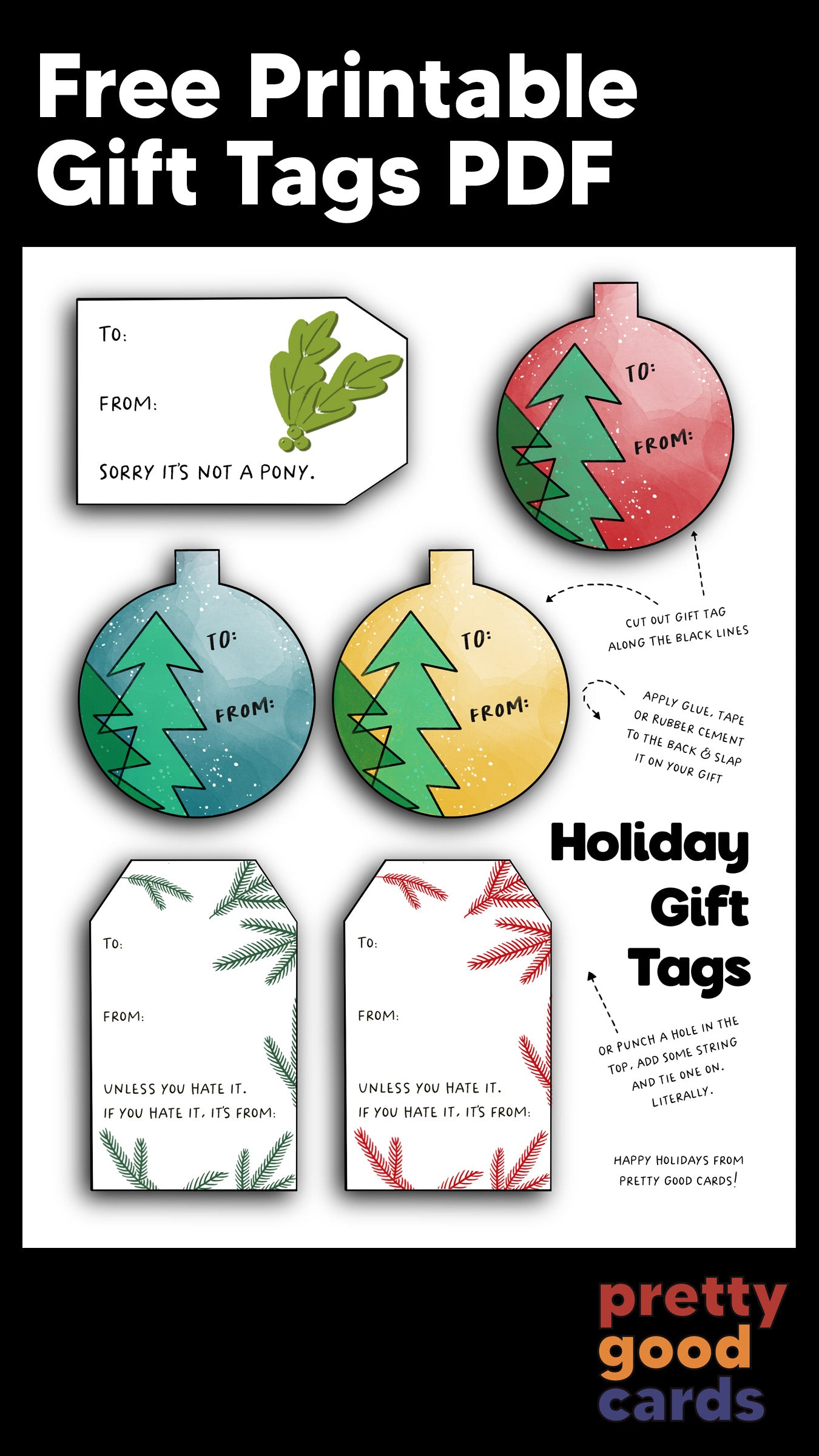 Need Some Last-Minute Gift Tags?