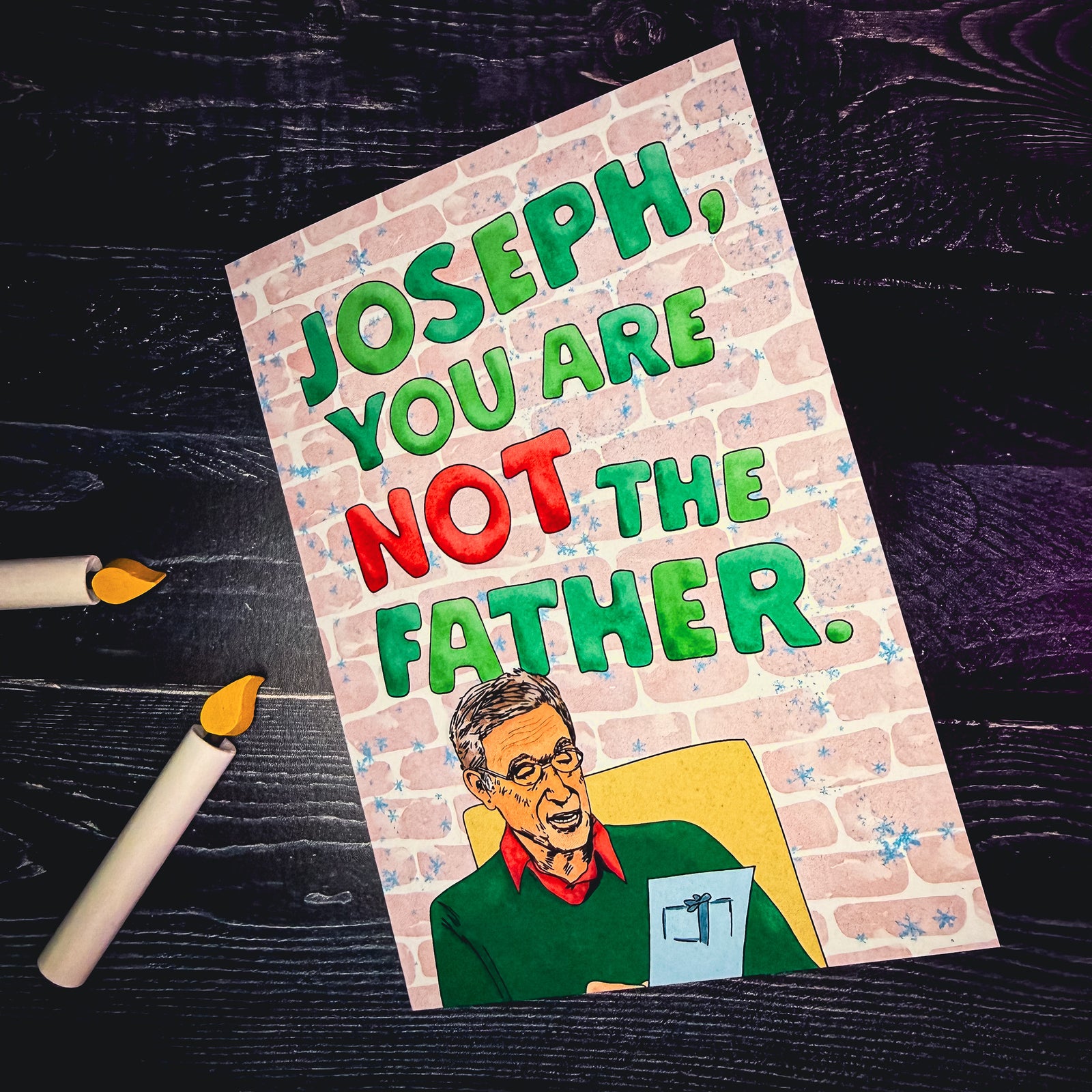 Joseph You Are Not the Father Card