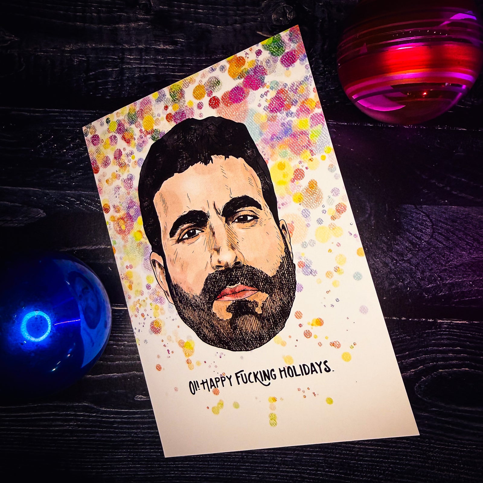 Happy Effing Holidays Card