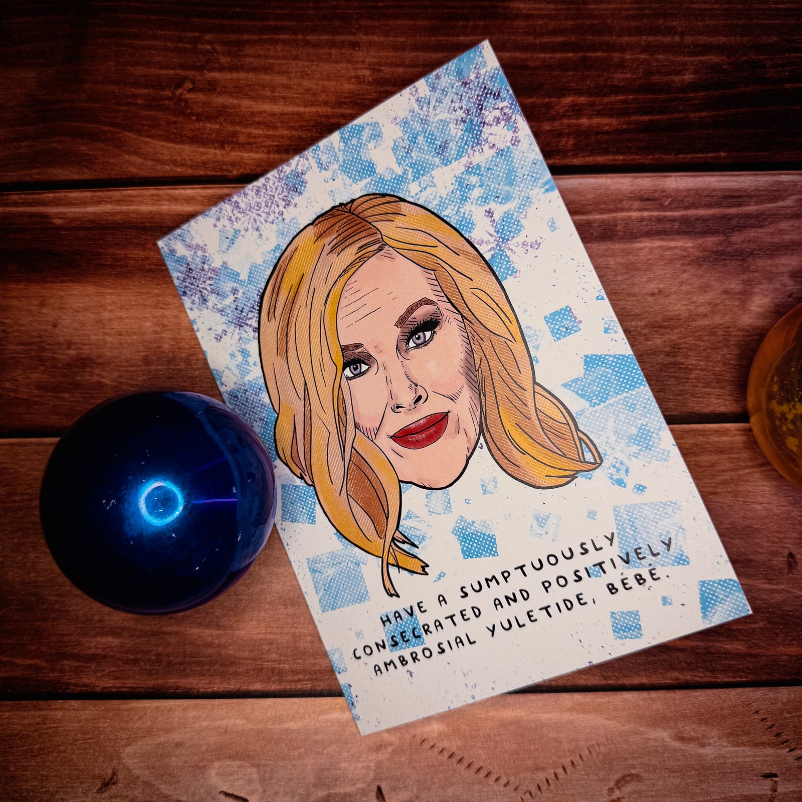 Positively Ambrosial Yuletide Card