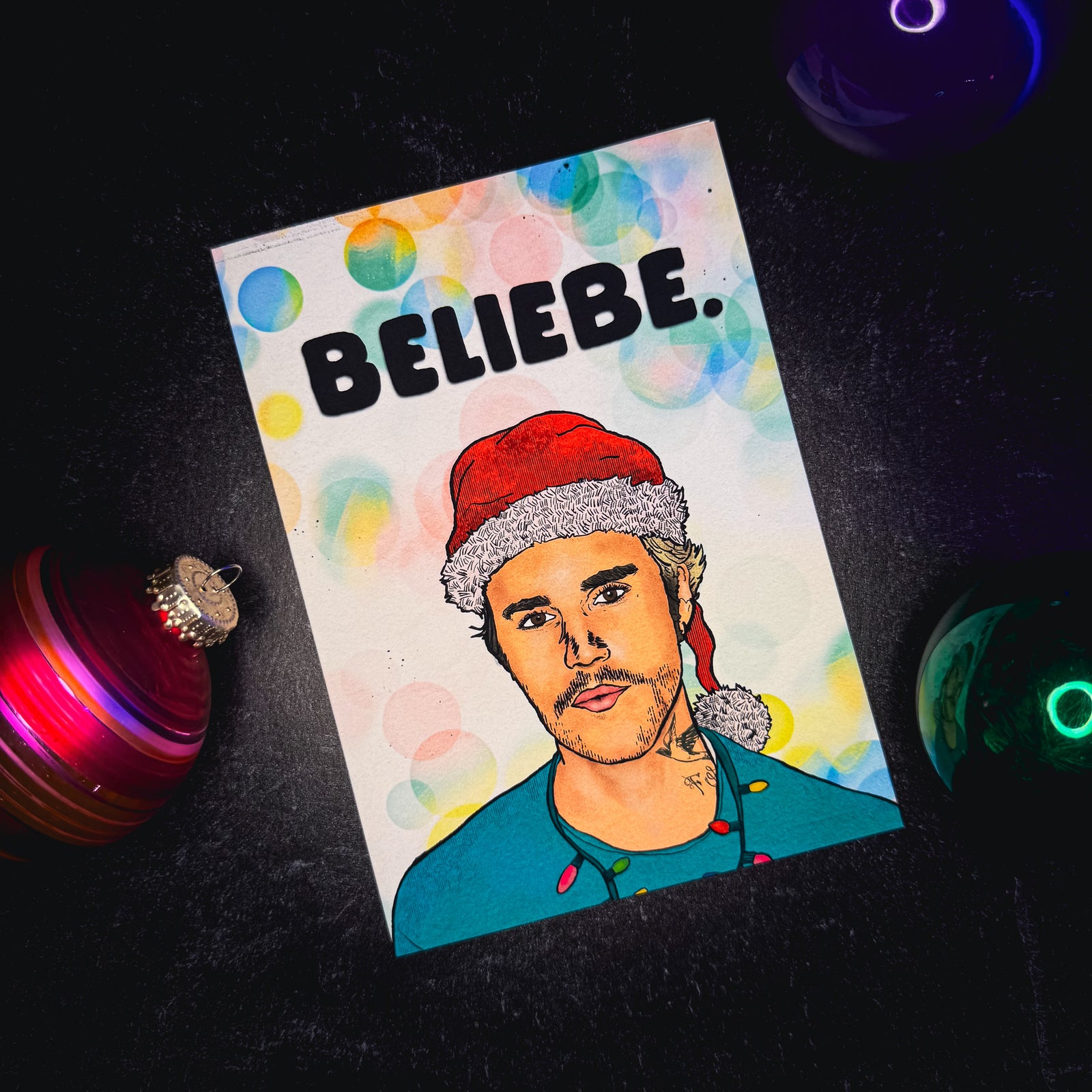 Belieber Christmas Card