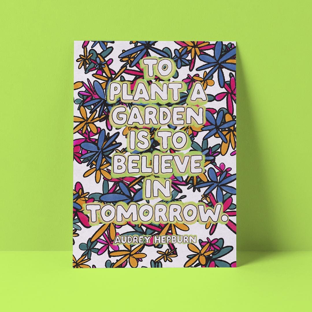 To Plant a Garden Card