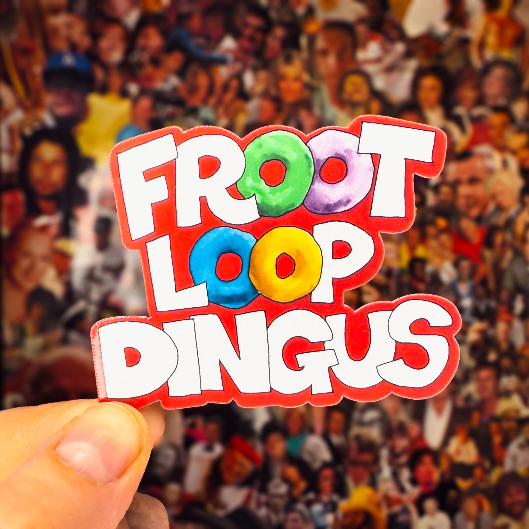 Fruit Loop Dingus Sticker