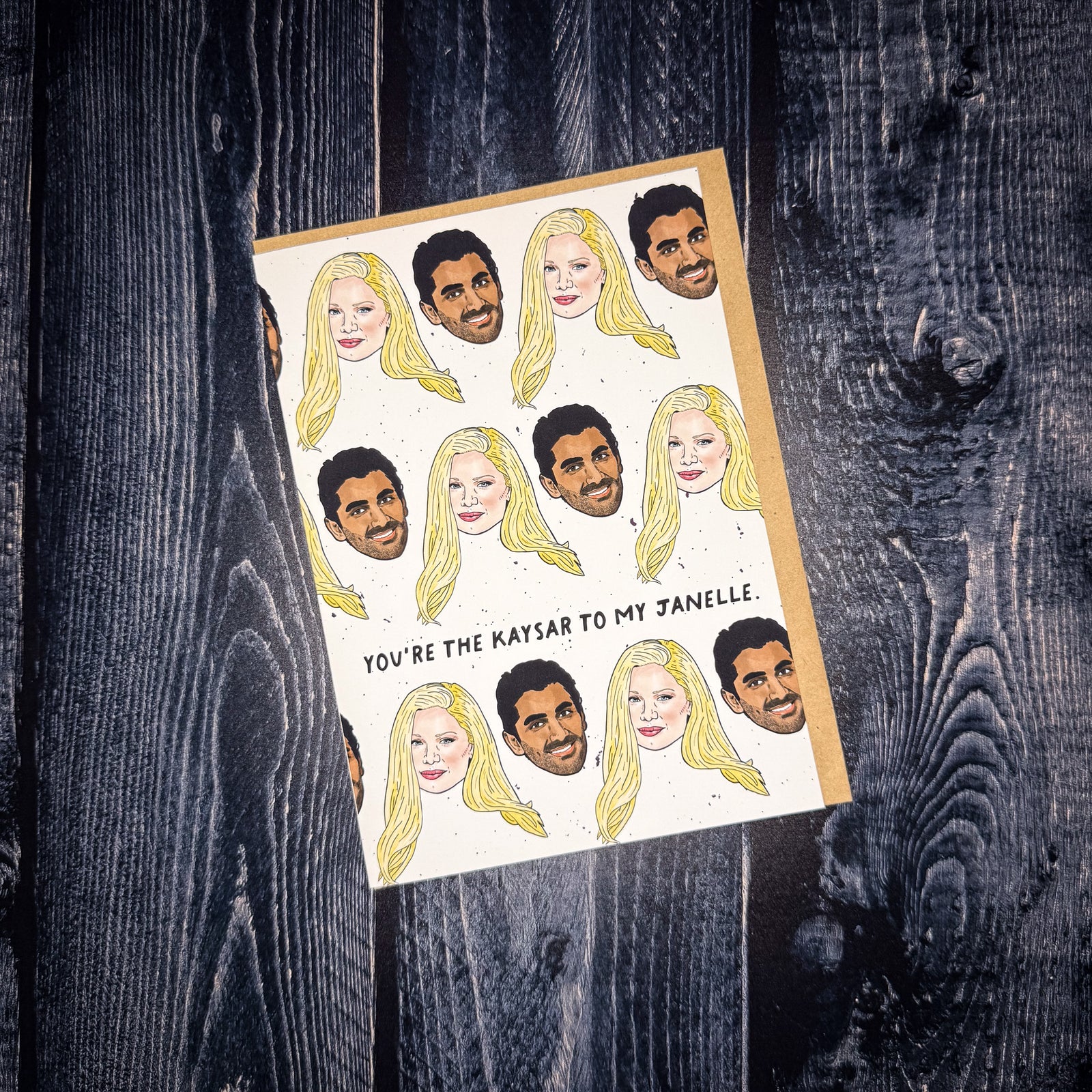 Kaysar and Janelle Card - Two Options!