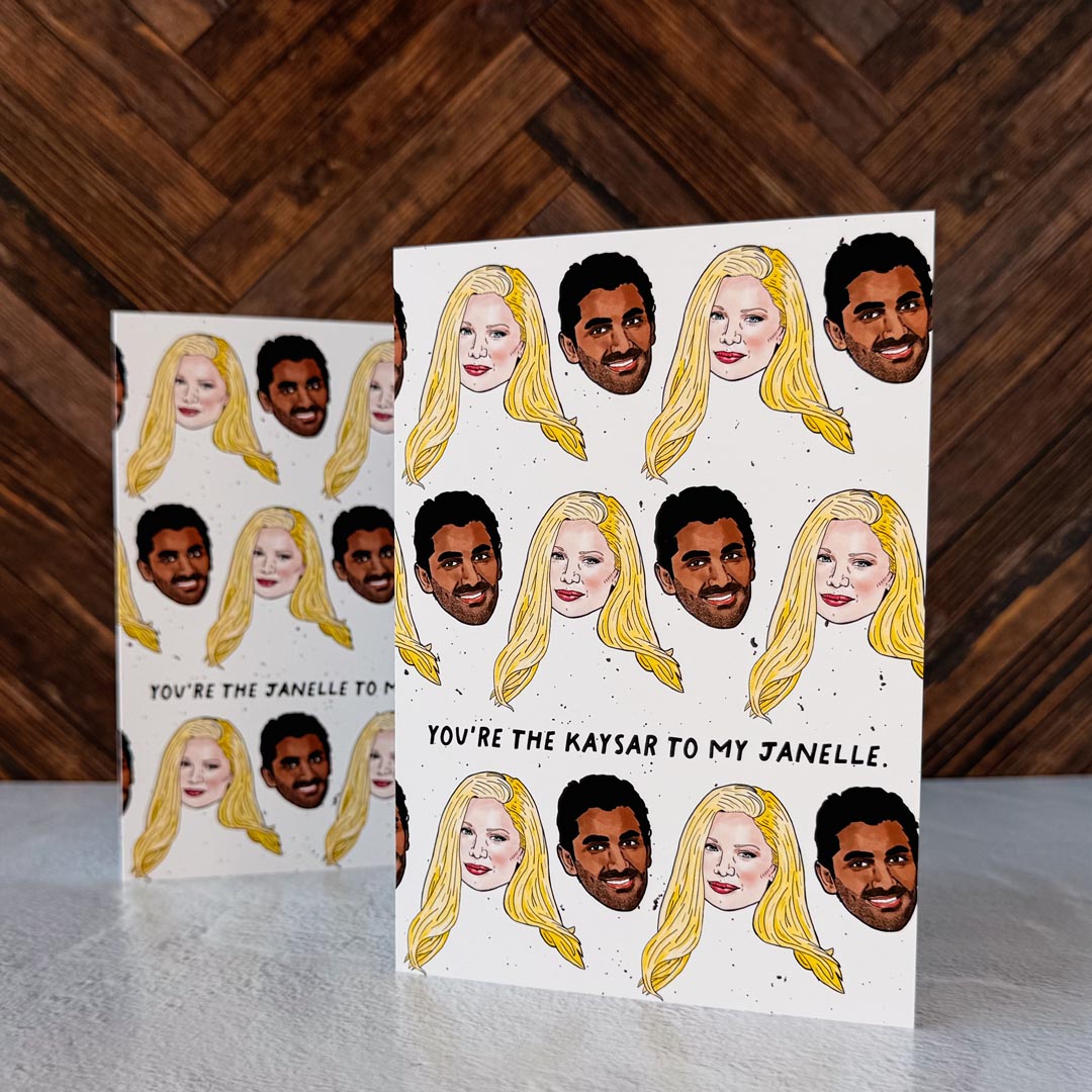 Kaysar and Janelle Card - Two Options!
