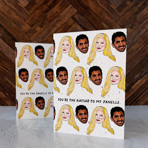 Kaysar and Janelle Card - Two Options!