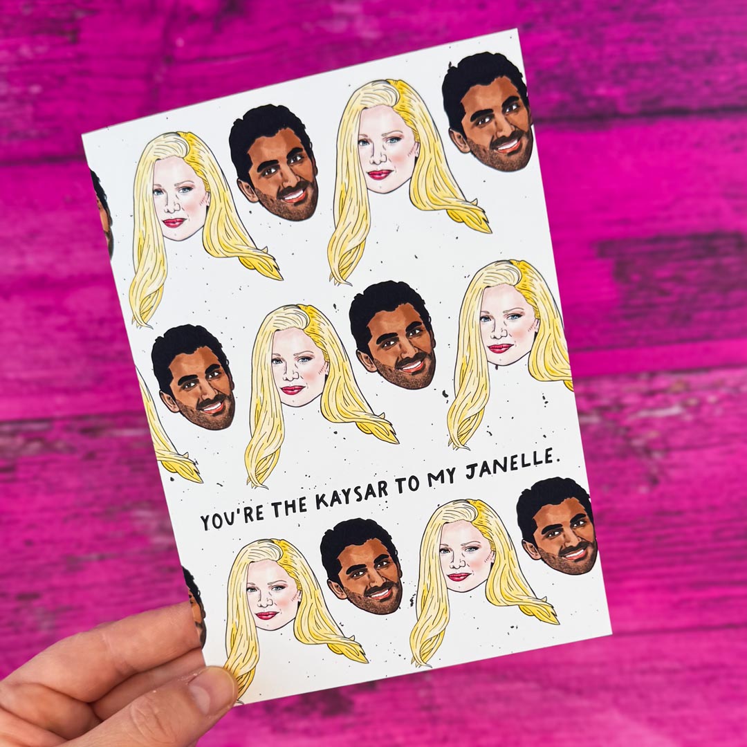 Kaysar and Janelle Card - Two Options!
