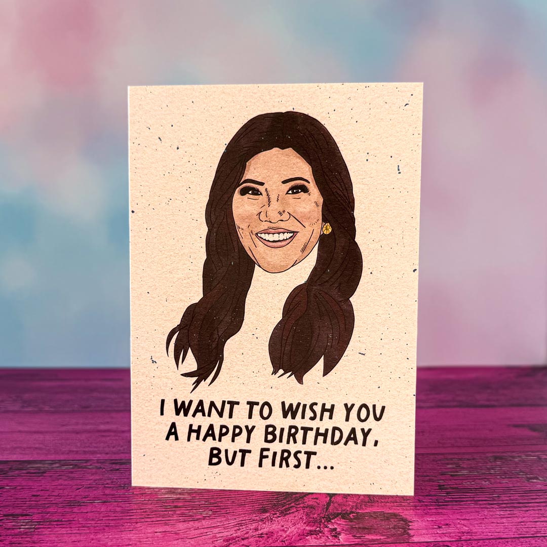 But First Birthday Card