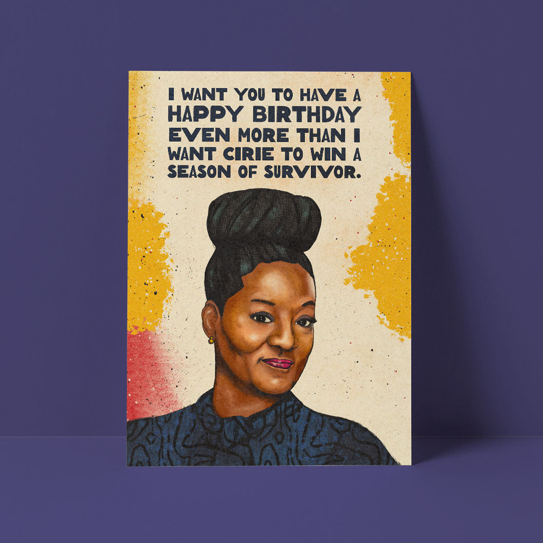 Cirie Birthday Card