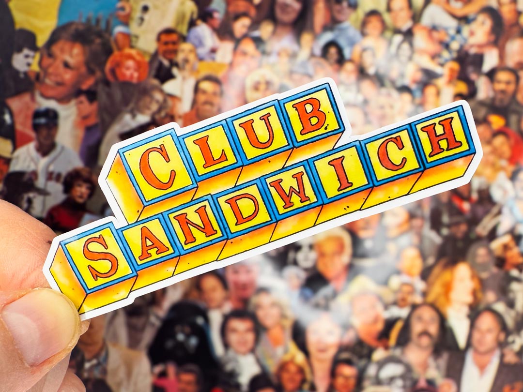 Babysitters Club Sandwich Sticker