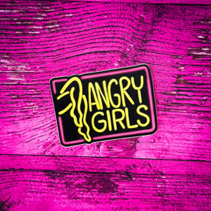 Angry Girls Sticker