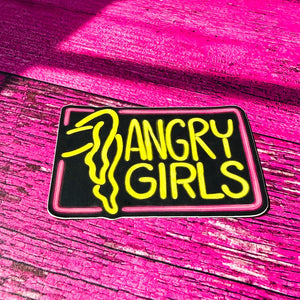 Angry Girls Sticker