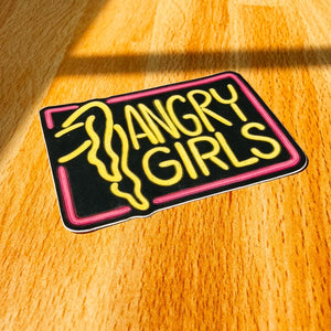 Angry Girls Sticker