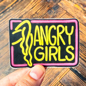 Angry Girls Sticker