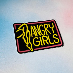 Angry Girls Sticker