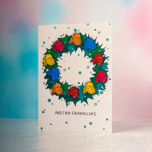 Aretha Franklins Holiday Card