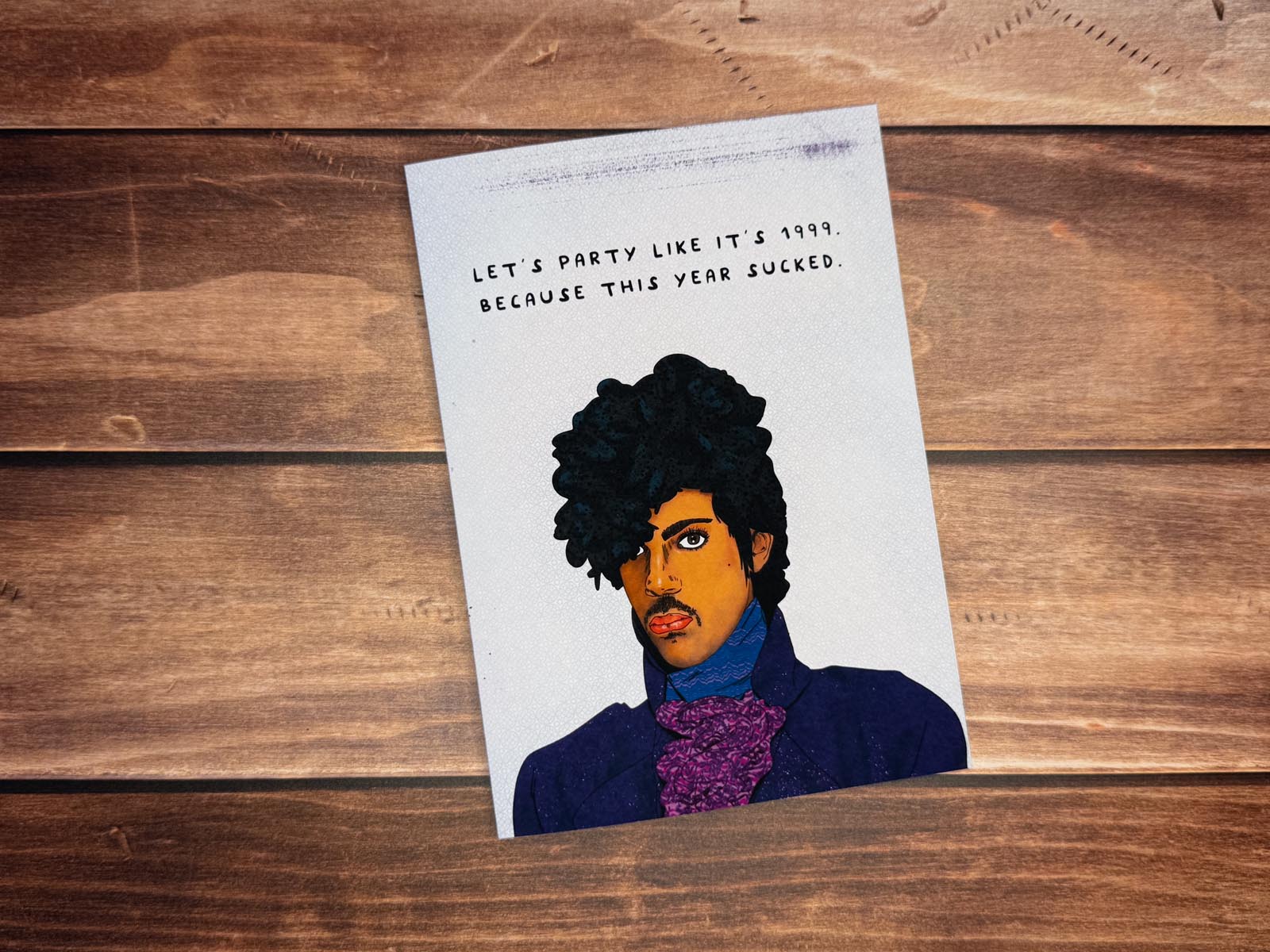 Prince Happy New Year Card