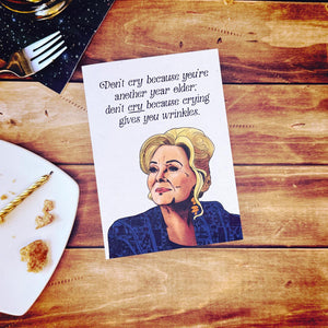 Hacks Birthday Card