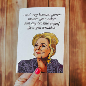 Hacks Birthday Card
