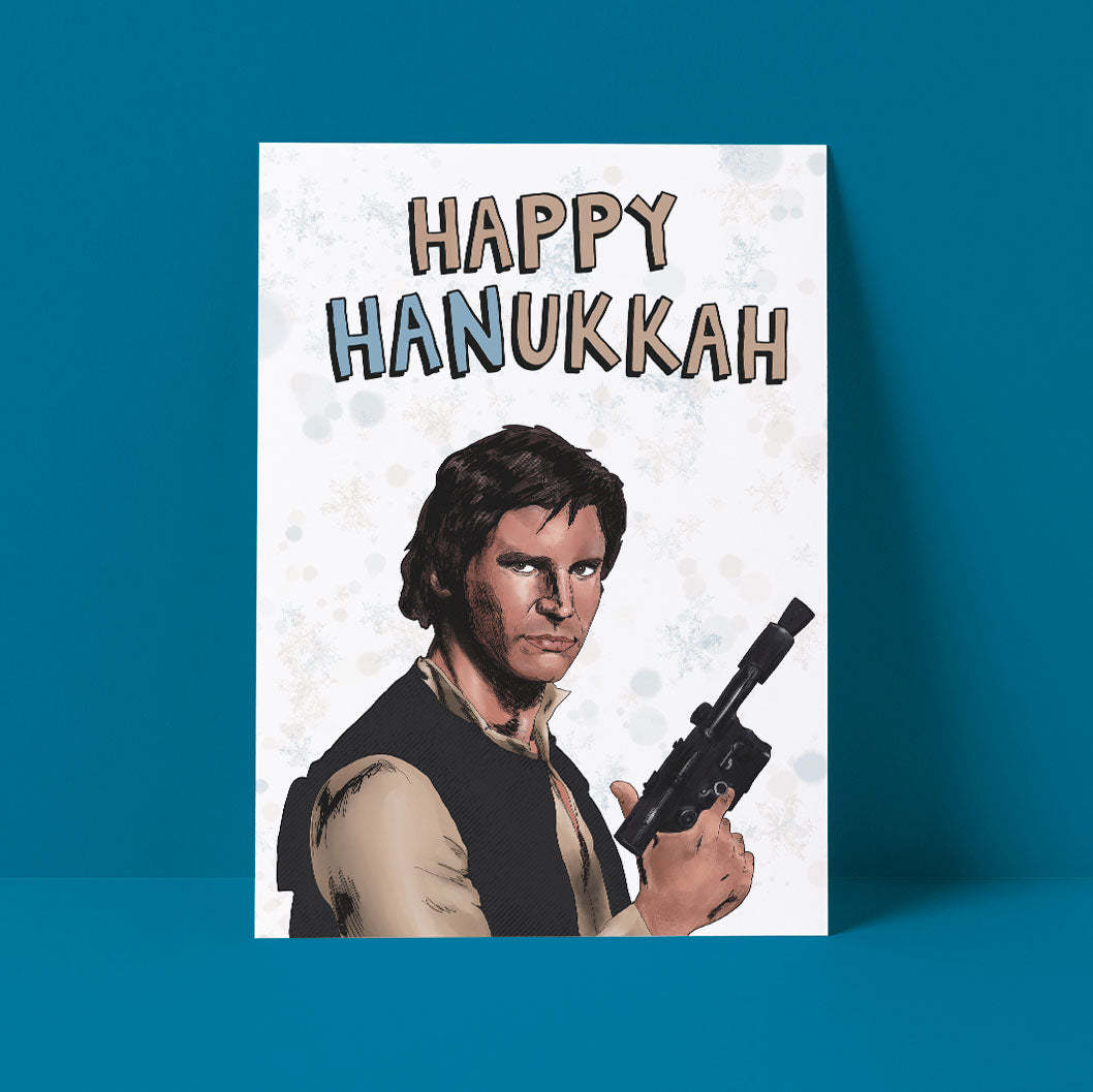 Space Smuggler Hanukkah Card