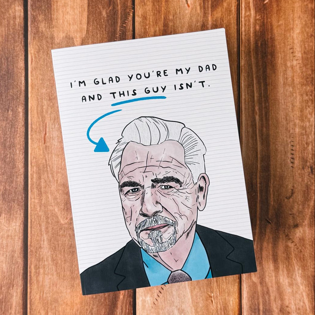 Glad You're My Dad Card