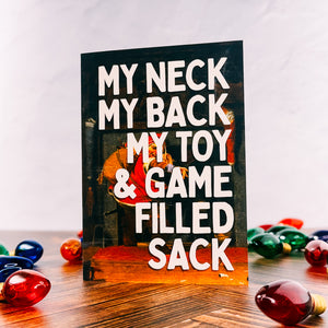 My Neck, My Back Christmas Card