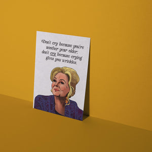 Hacks Birthday Card