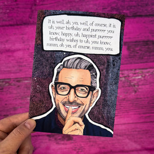 Purr Birthday Card