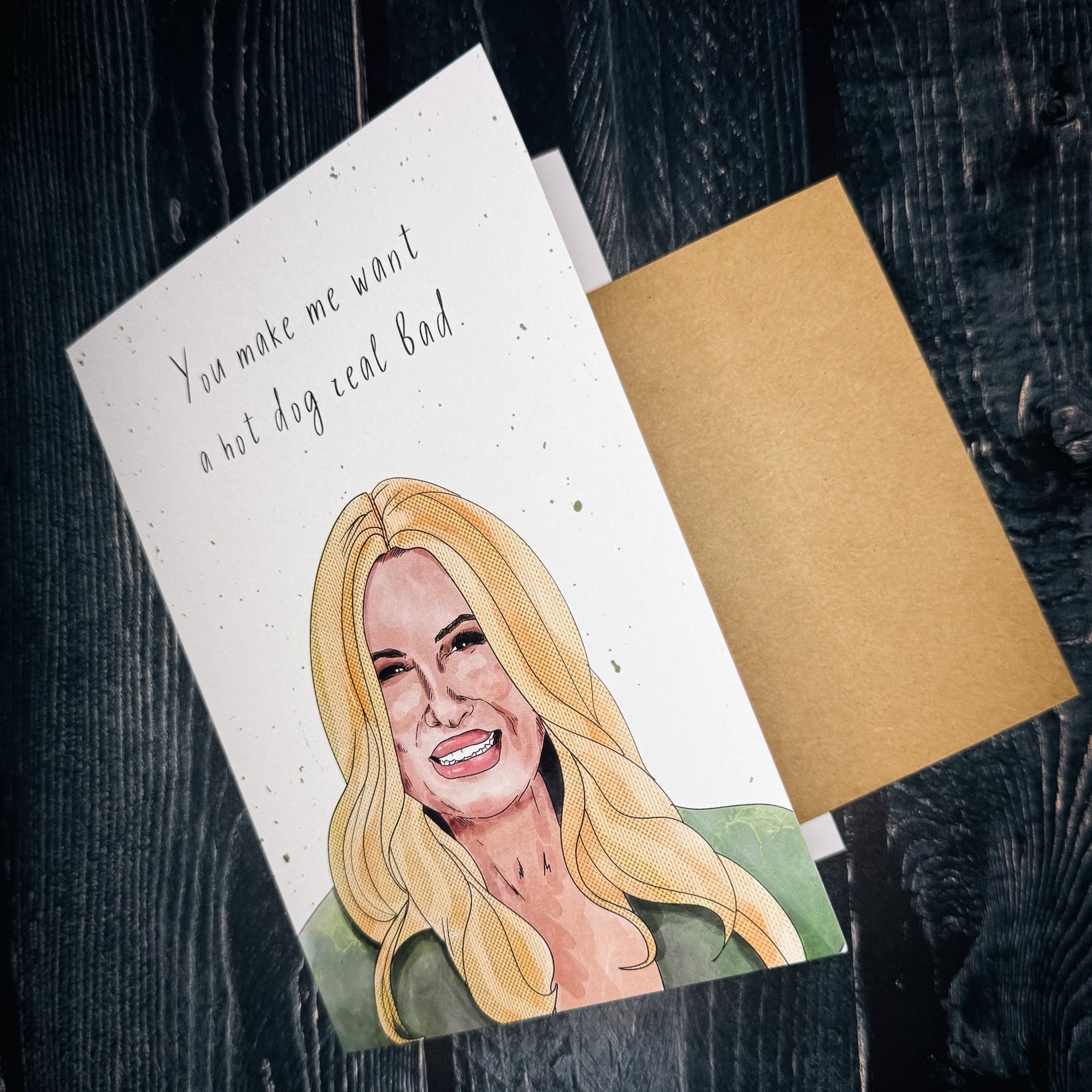 Hot Dog Card