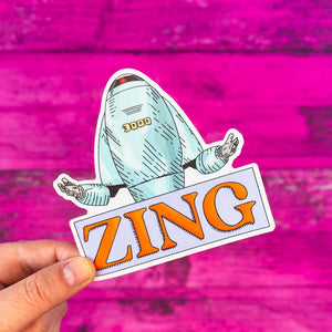 Zingbot Sticker