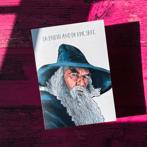 Do Epic Sh*t Graduation Card