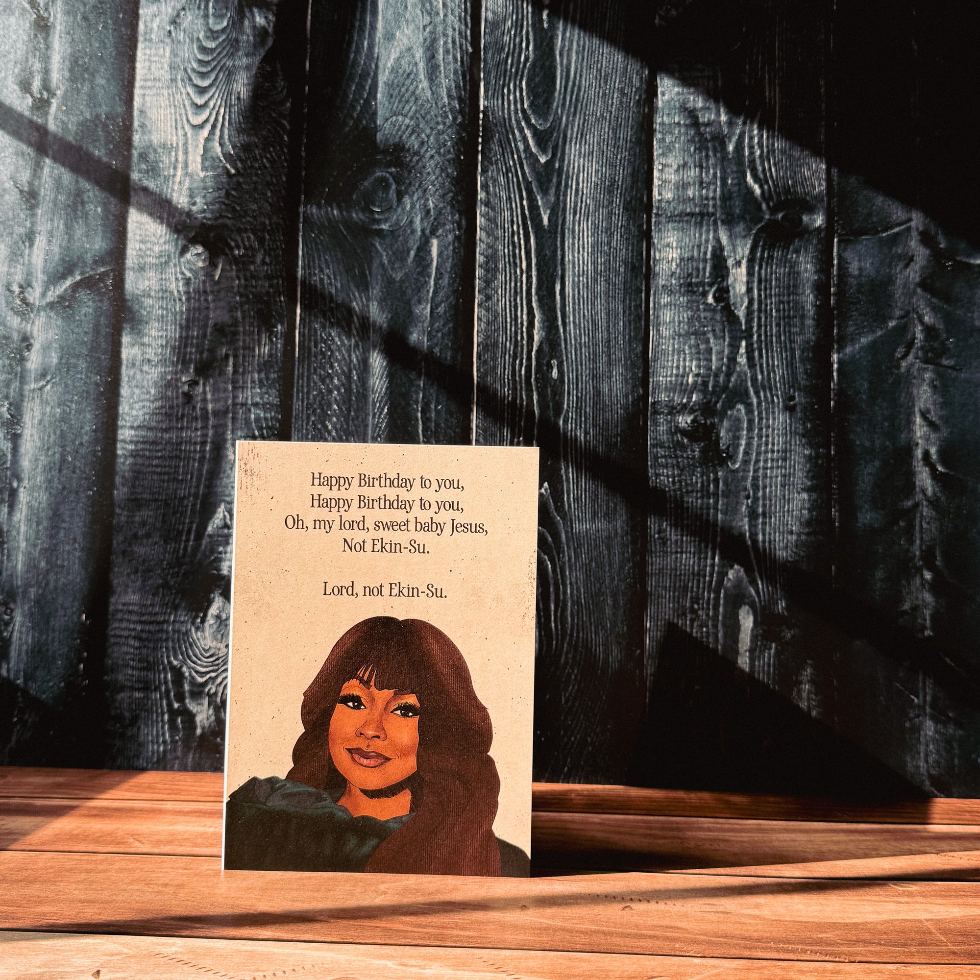 Lord, Not Ekin-Su Birthday Card