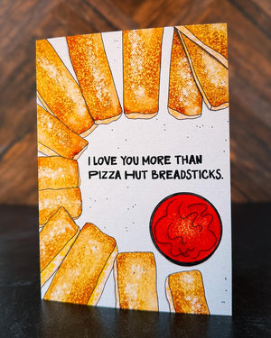 More Than Breadsticks Card