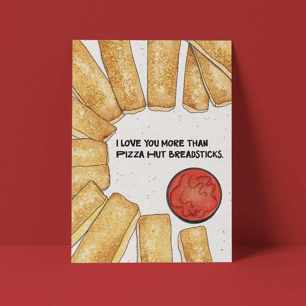 More Than Breadsticks Card