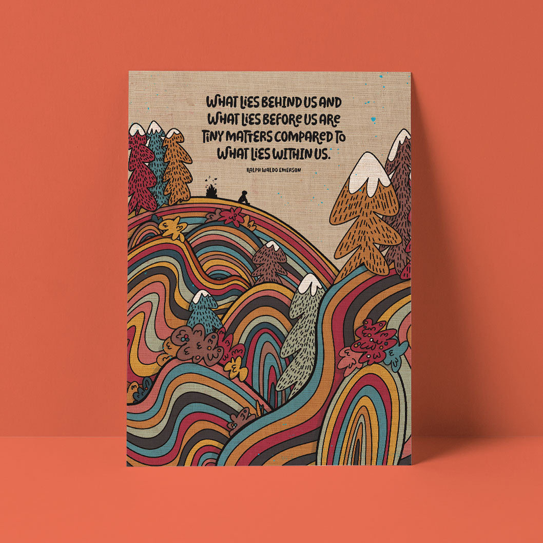 Ralph Waldo Emerson Graduation Card