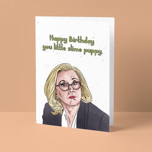 Slime Puppy Birthday Card