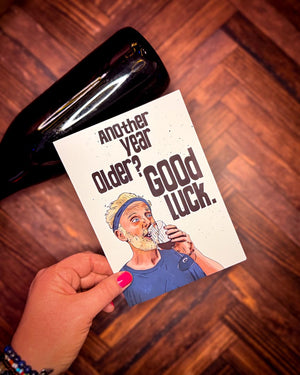 Survivor Birthday Card - Mike White
