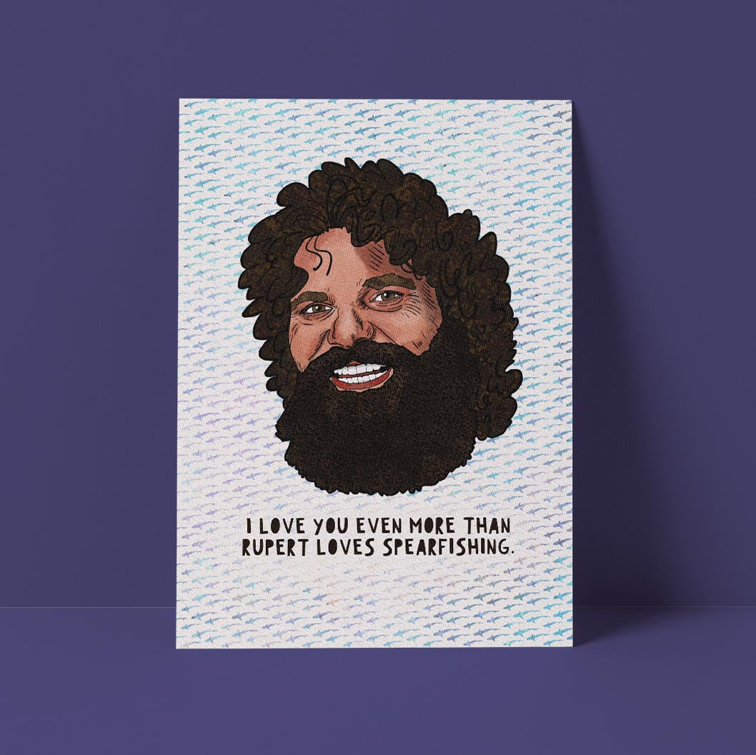 More Than Spearfishing Card