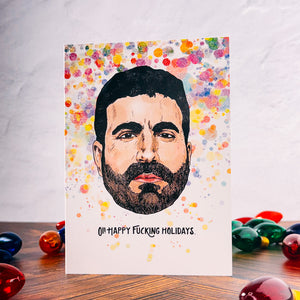 Happy Effing Holidays Card