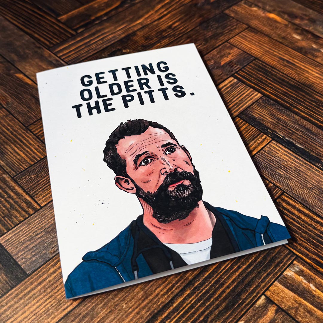 The Pitt Birthday Card