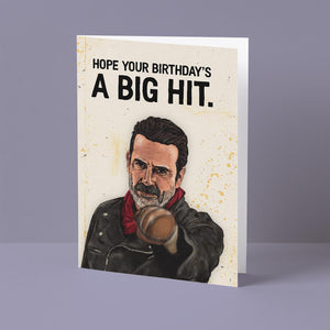 Hope Your Birthday's a Big Hit Card