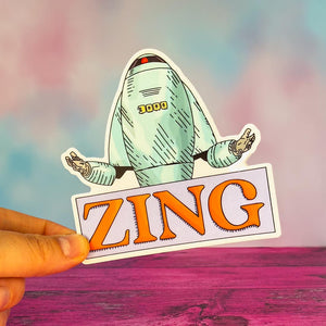 Zingbot Sticker