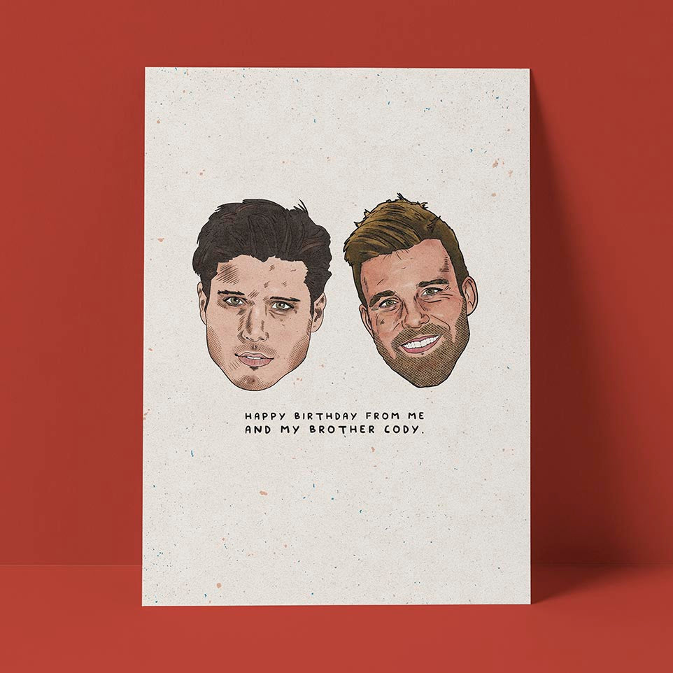 My Brother Cody Birthday Card