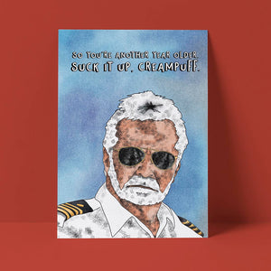 Captain Lee Birthday Card