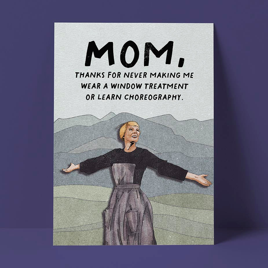 Sound of Music Mother's Day Card
