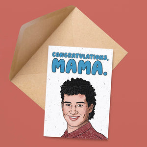 Congratulations Mama Card