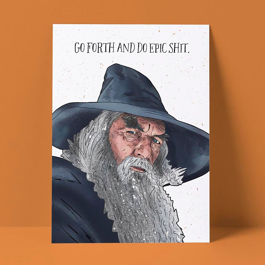 Do Epic Sh*t Graduation Card