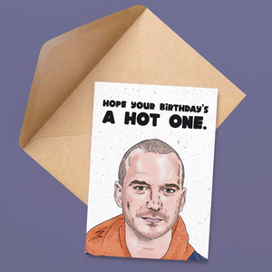 Hope Your Birthday’s a Hot One Card