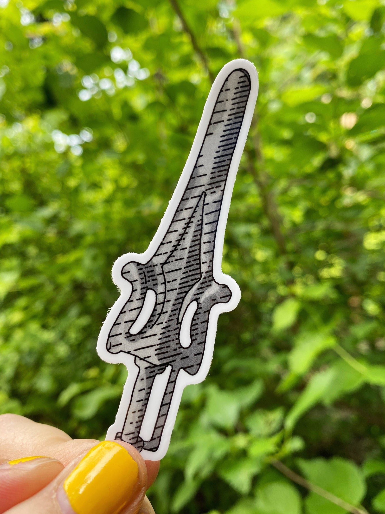 Power Sword Sticker