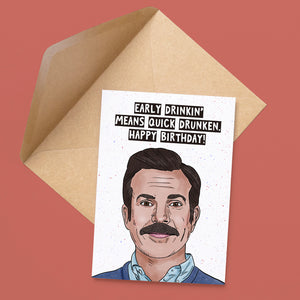 Early Drinkin’ Birthday Card